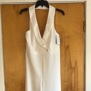 Aidan Mattox Tuxedo Jumpsuit